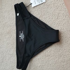 NWT Black bikini bottoms